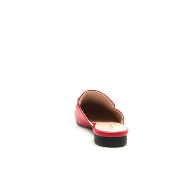 Last Pair Sale! Red Mules Size 6.5 - Picture 3 of 3